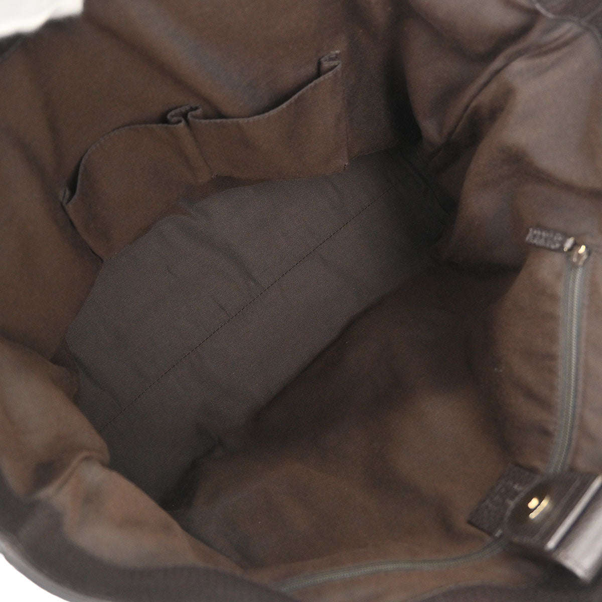 Gucci Brown Bamboo GG Handbag