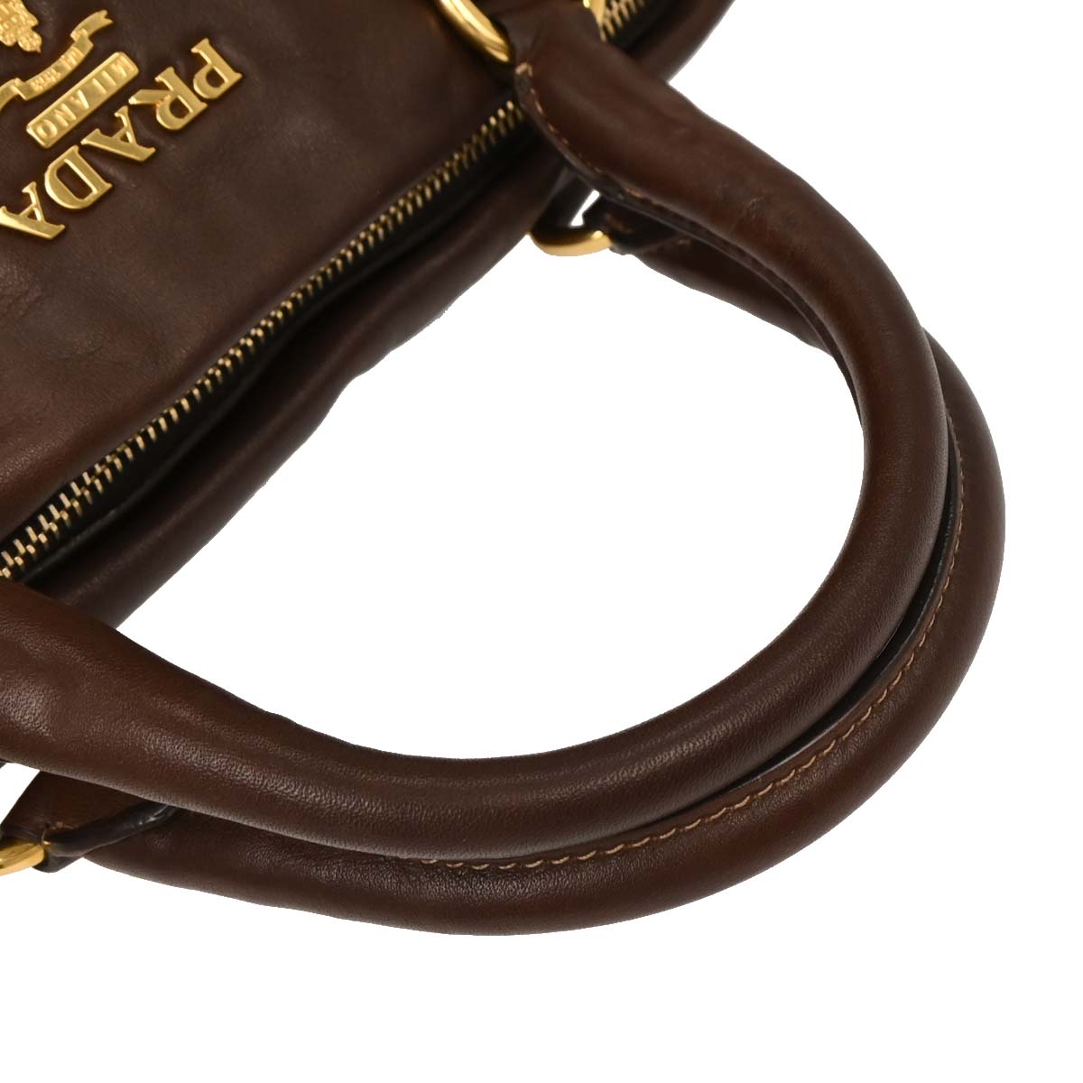 Prada Brown Leather Handbag