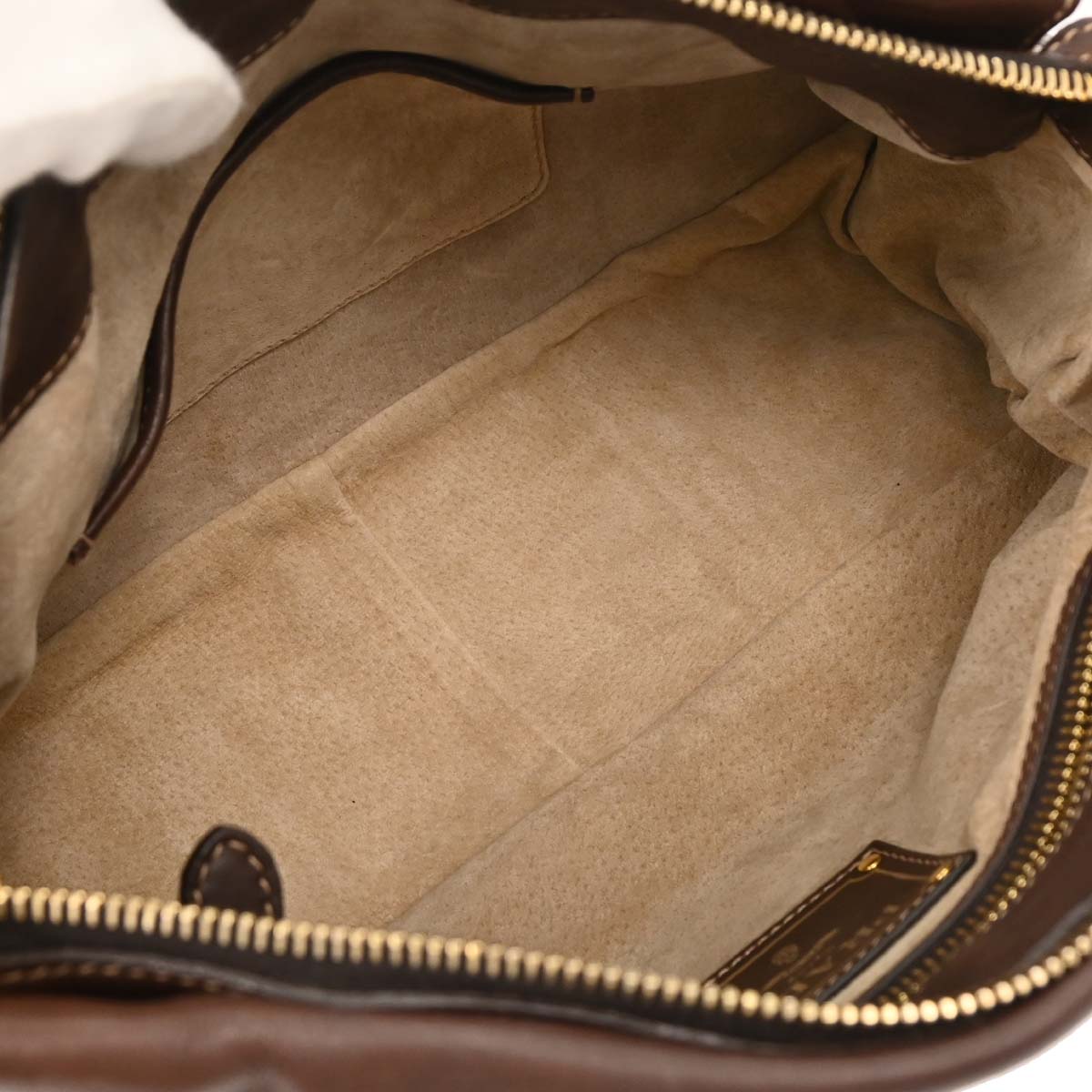 Prada Brown Leather Handbag