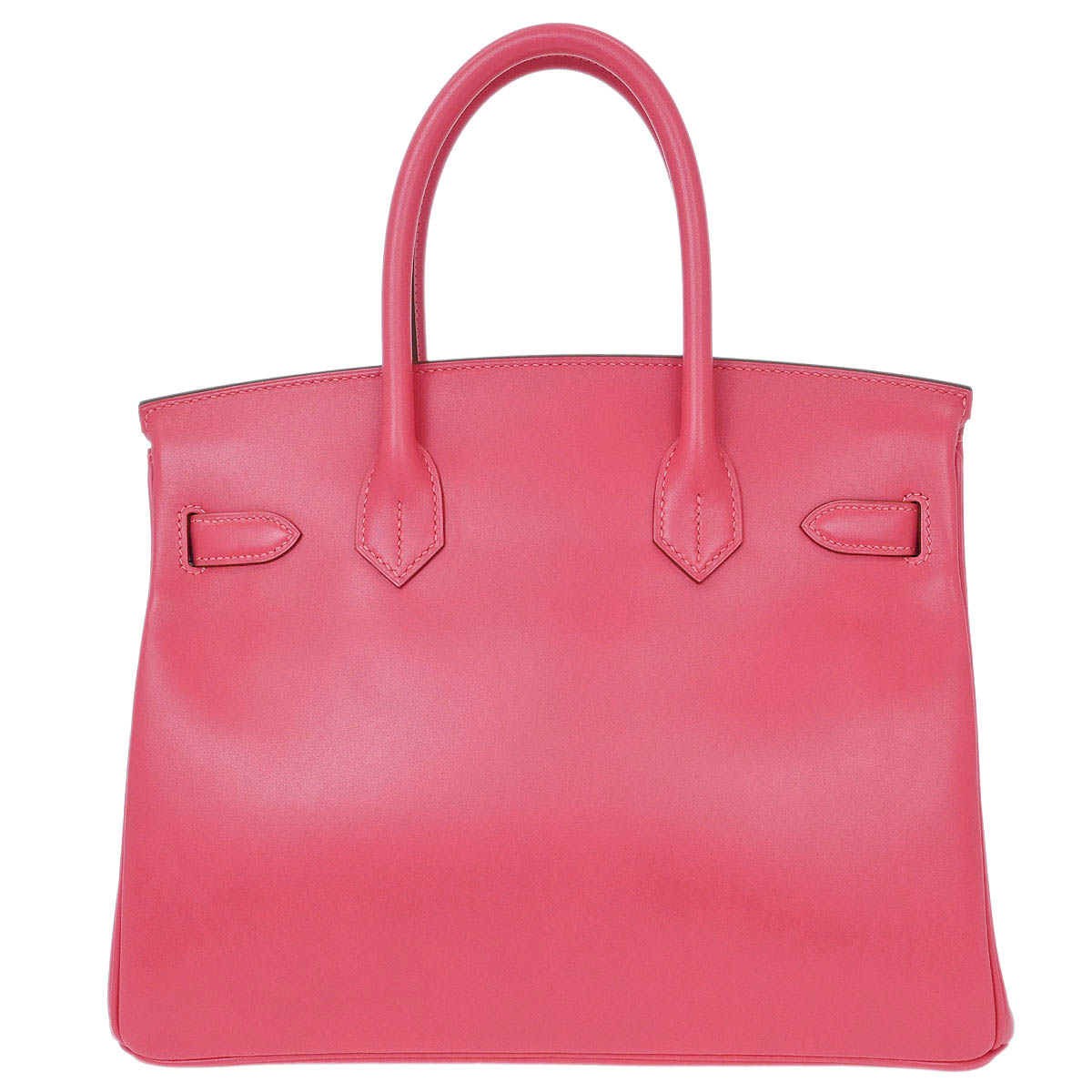 Hermes Rose Lipstick Tadelakt Birkin 30 Handbag