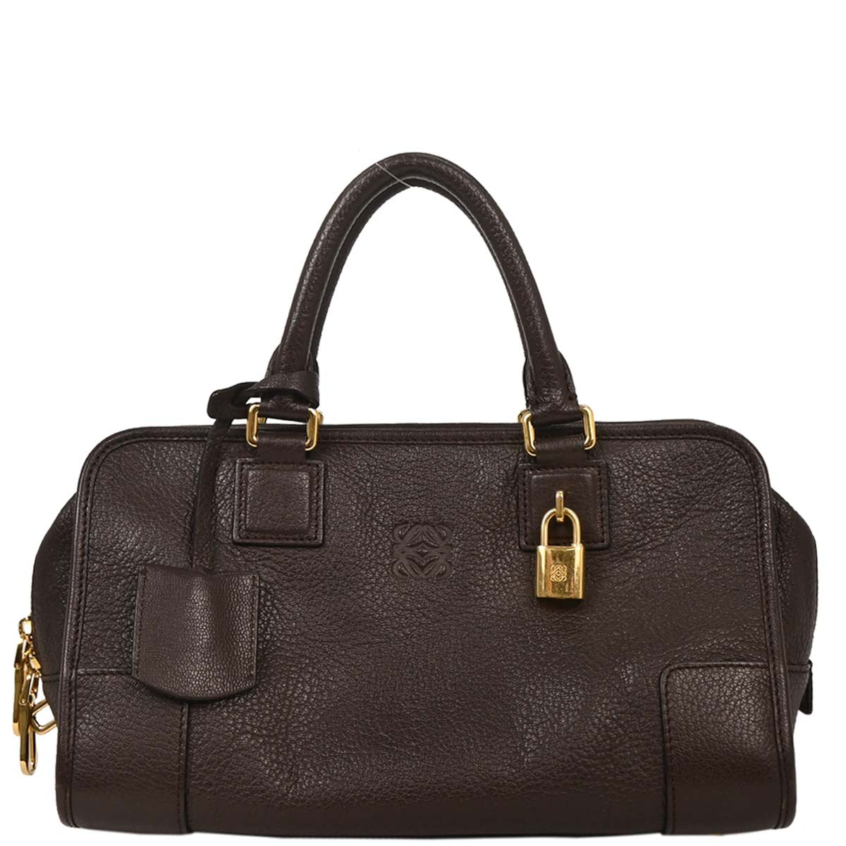 Loewe Brown Amazona 28 Handbag