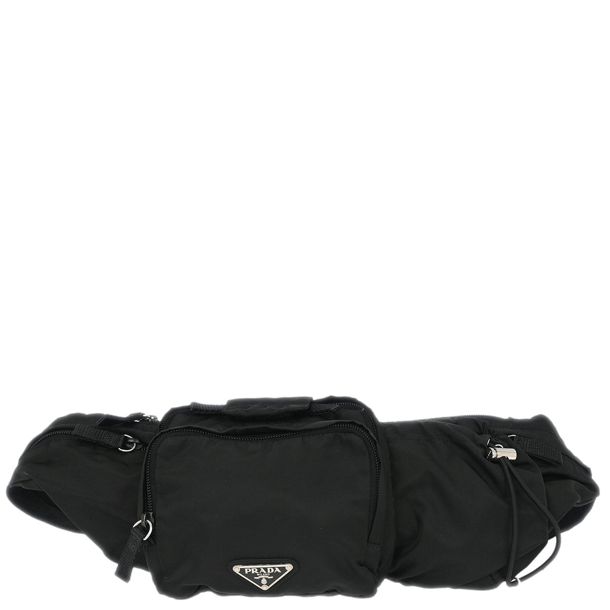 Prada Black Nylon Bum Bag