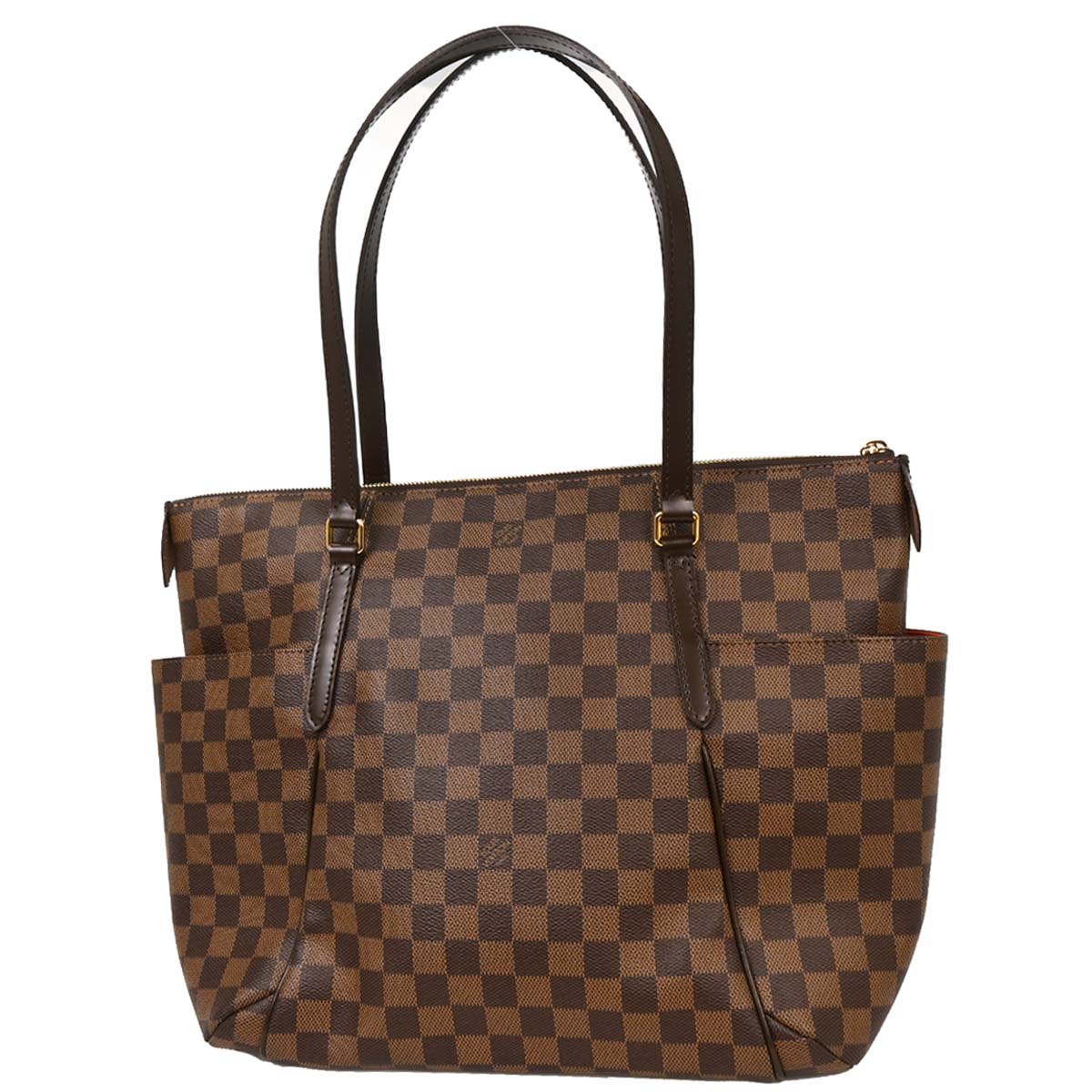 Louis Vuitton Damier Totally MM Shoulder Tote Bag N41281