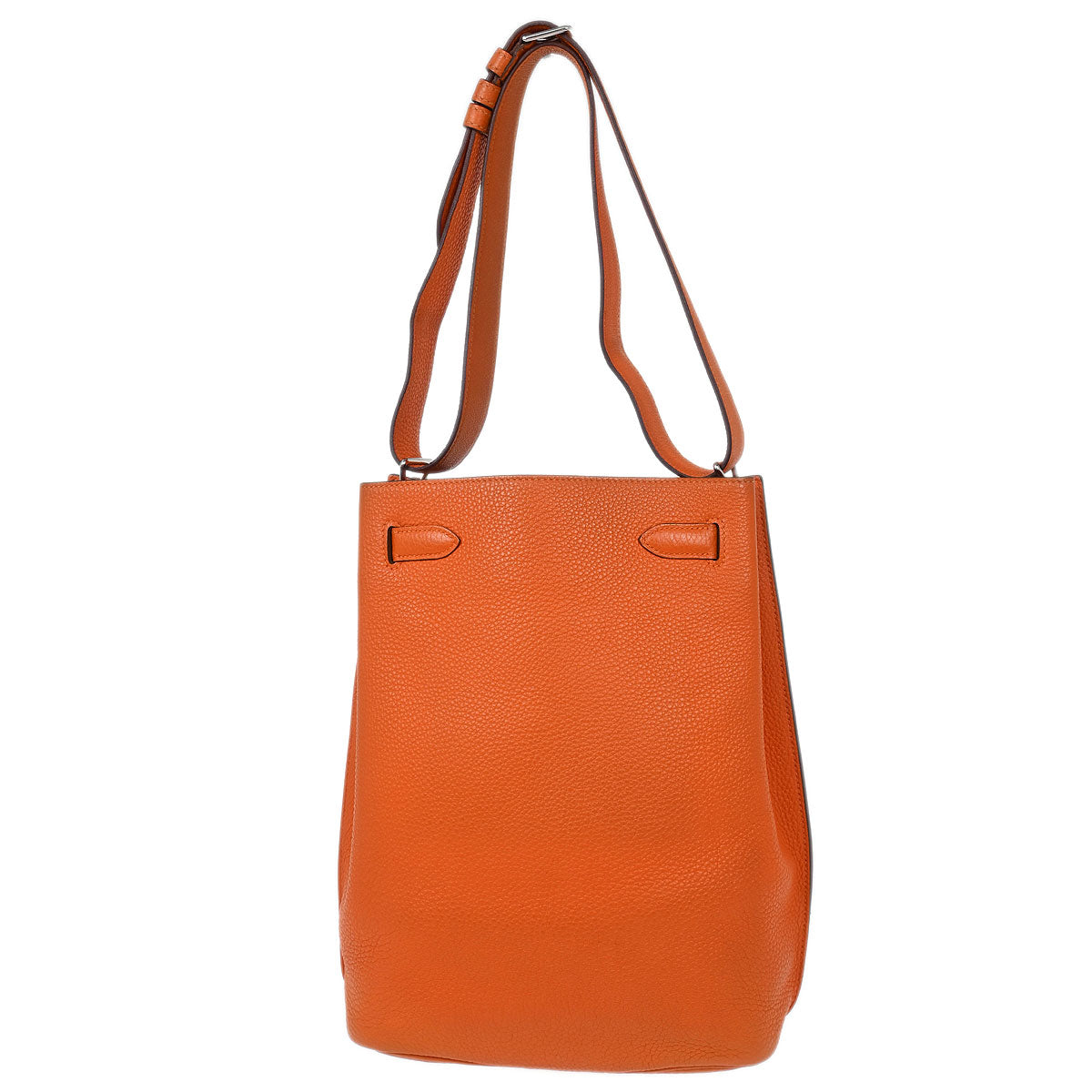 Hermes Orange Togo So Kelly 22 Shoulder Bag