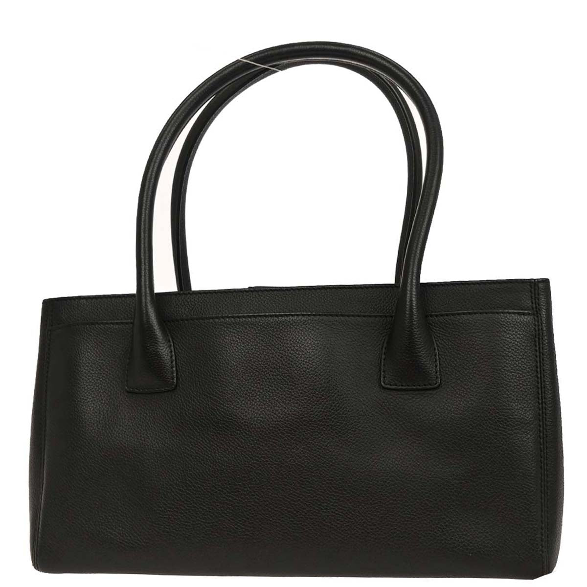 Chanel Black Calfskin Executive Cerf Tote Bag
