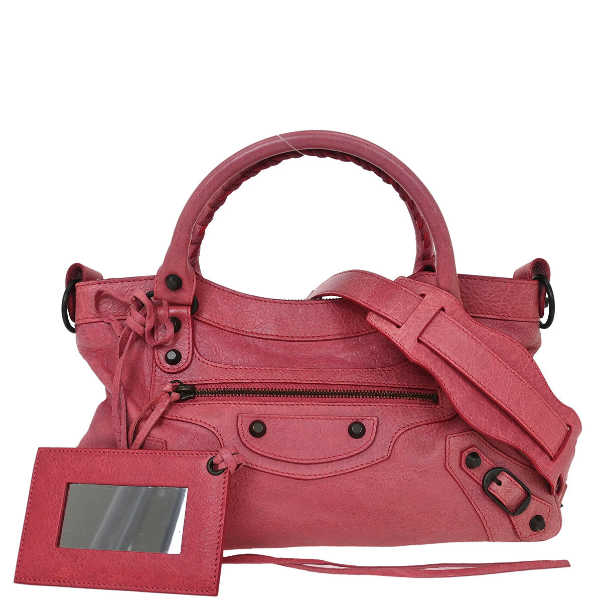 Balenciaga Pink The First 2way Shoulder Handbag