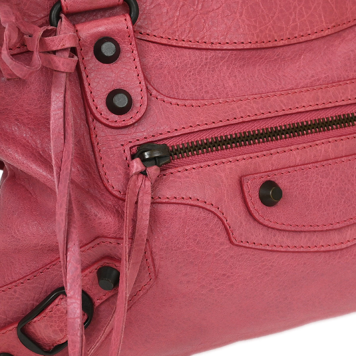 Balenciaga Pink The First 2way Shoulder Handbag