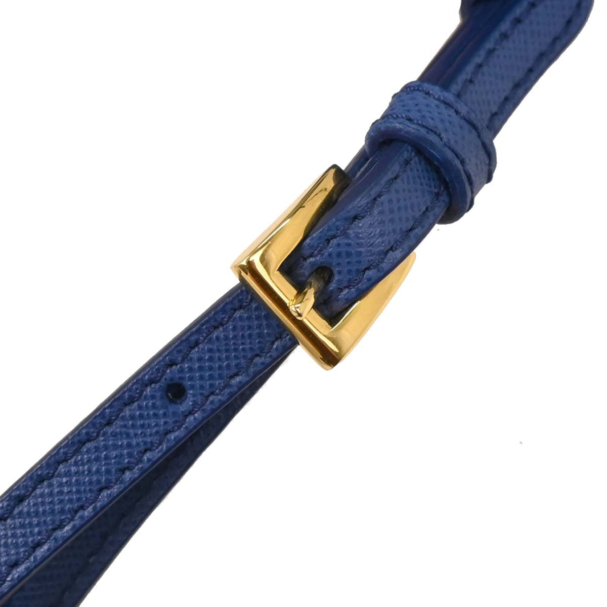 Prada Blue Nylon Clutch Shoulder Bag
