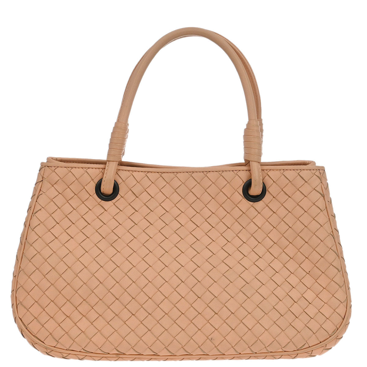 Bottega Veneta Light Pink Intrecciato Tote Handbag