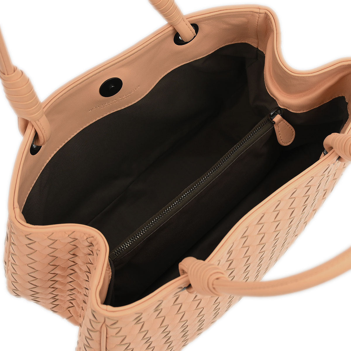 Bottega Veneta Light Pink Intrecciato Tote Handbag