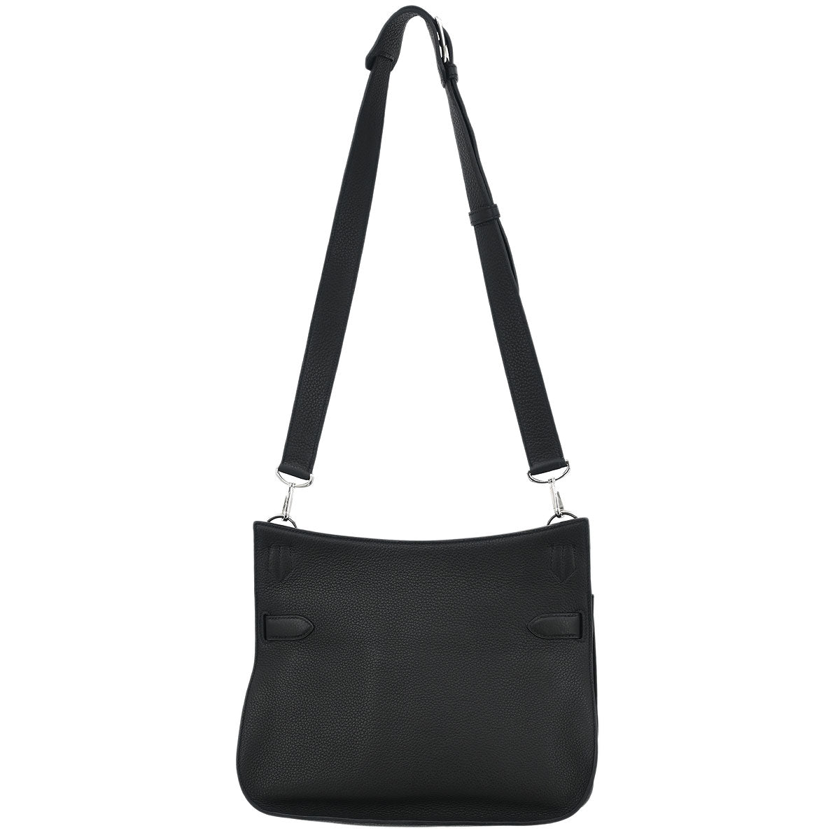 Hermes Black Taurillon Clemence Jypsiere 31 Shoulder Bag