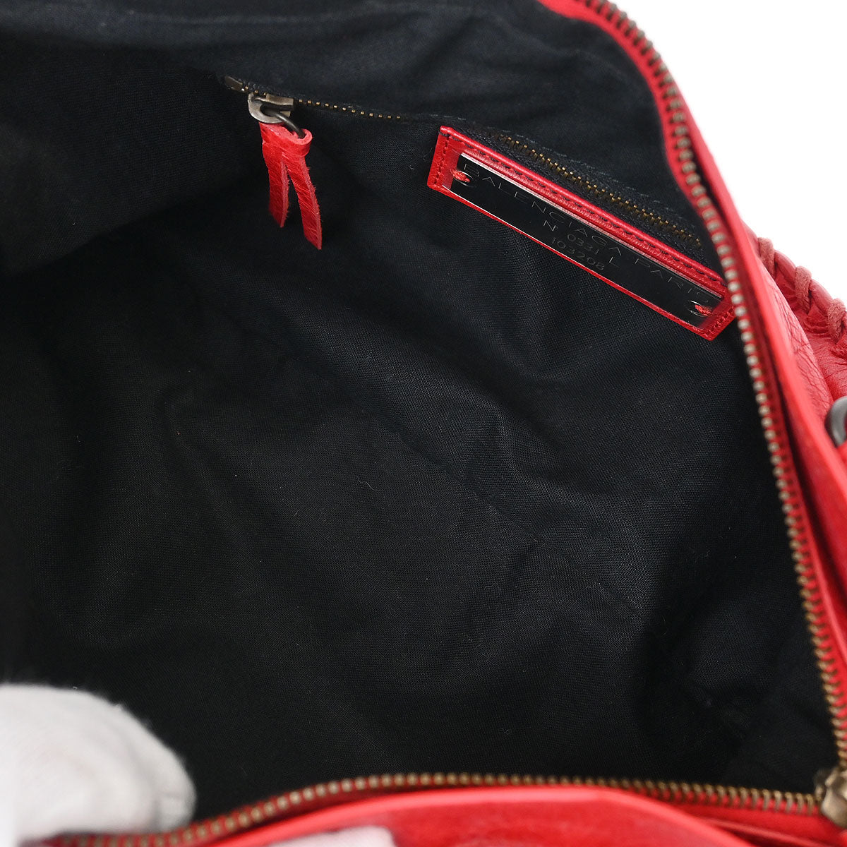Balenciaga Red The First 2way Shoulder Handbag
