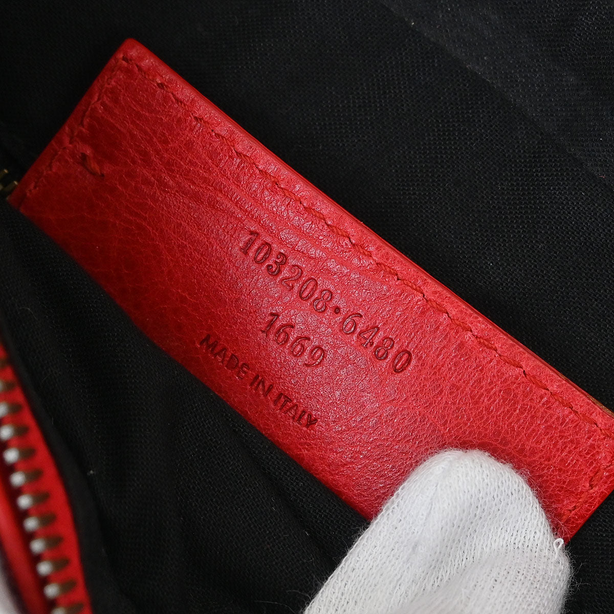 Balenciaga Red The First 2way Shoulder Handbag