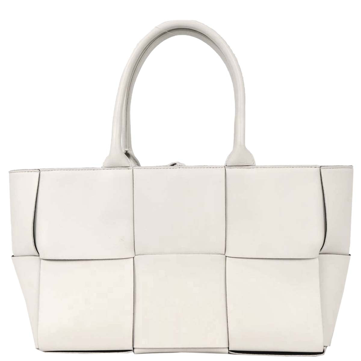 Bottega Veneta White Arco Tote Bag