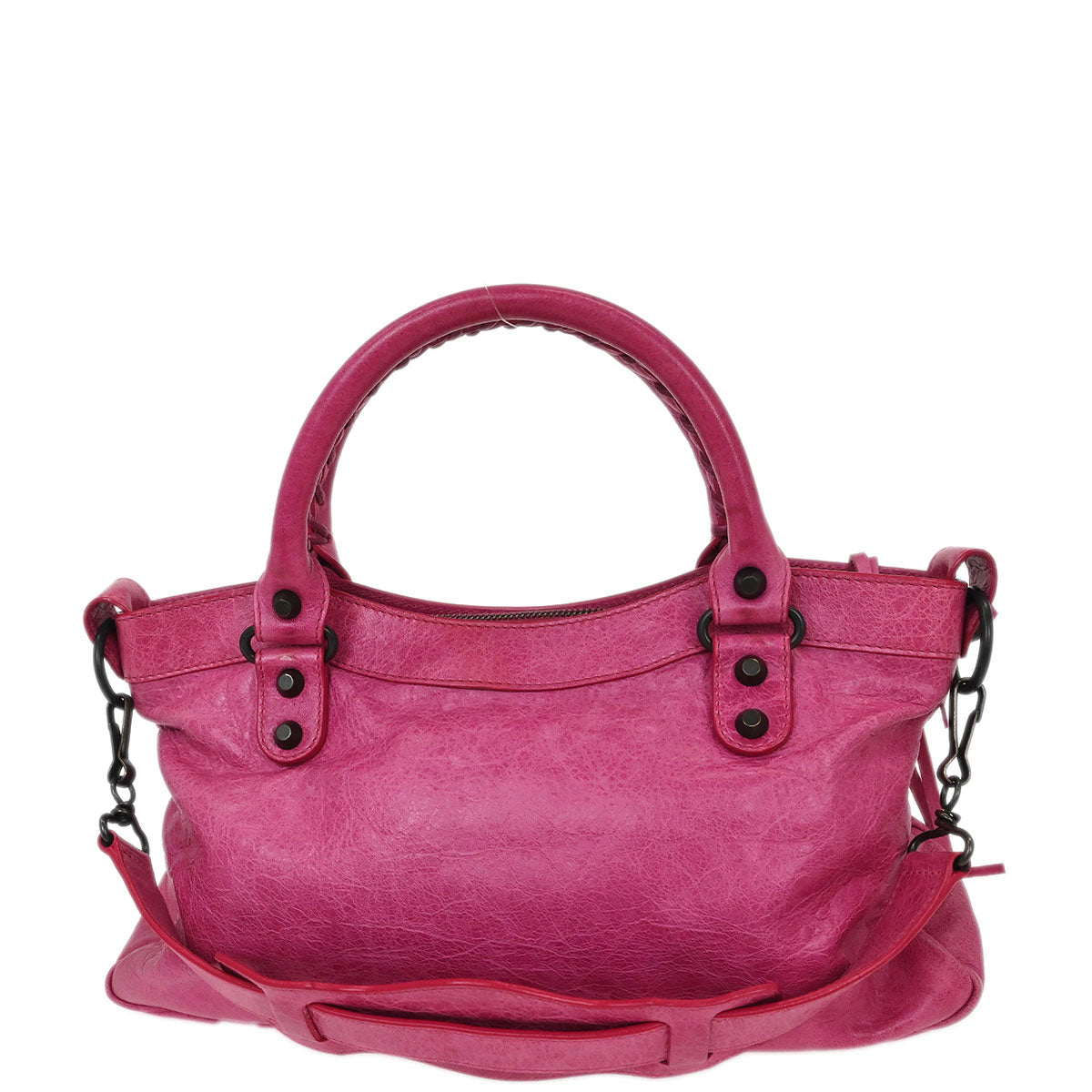 Balenciaga Pink The First 2way Shoulder Handbag