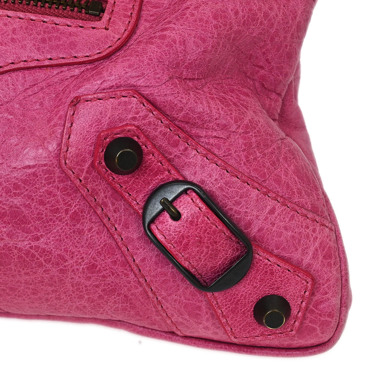 Balenciaga Pink The First 2way Shoulder Handbag
