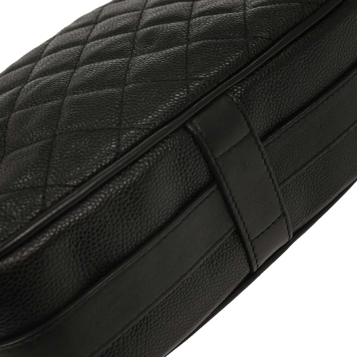 Chanel Black Caviar Business Trip Camera Bag