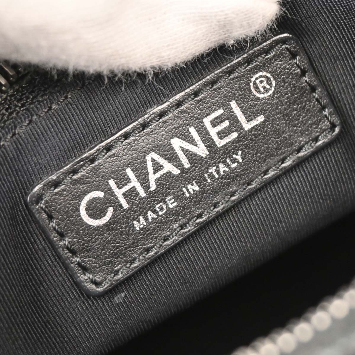Chanel Black Caviar Business Trip Camera Bag