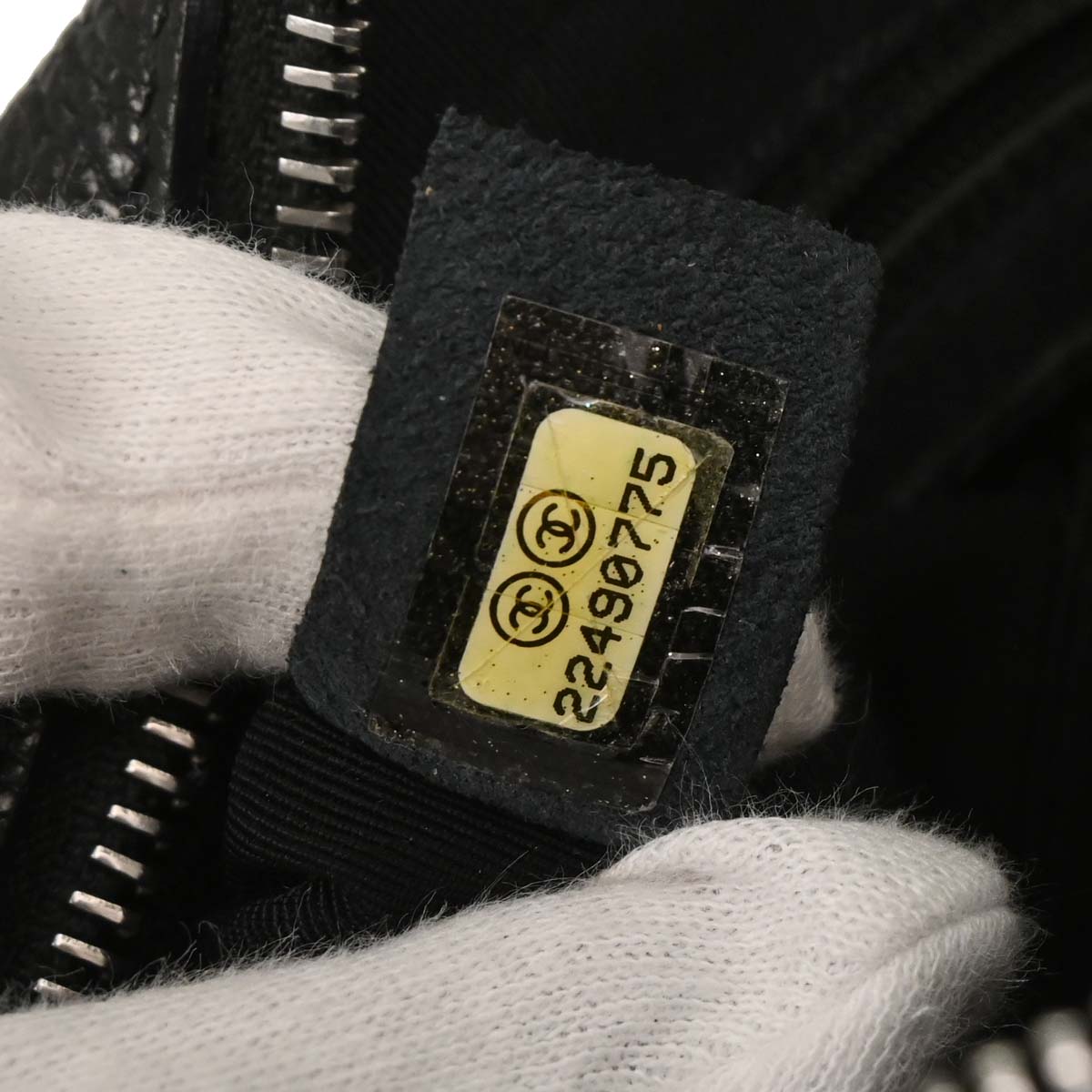 Chanel Black Caviar Business Trip Camera Bag