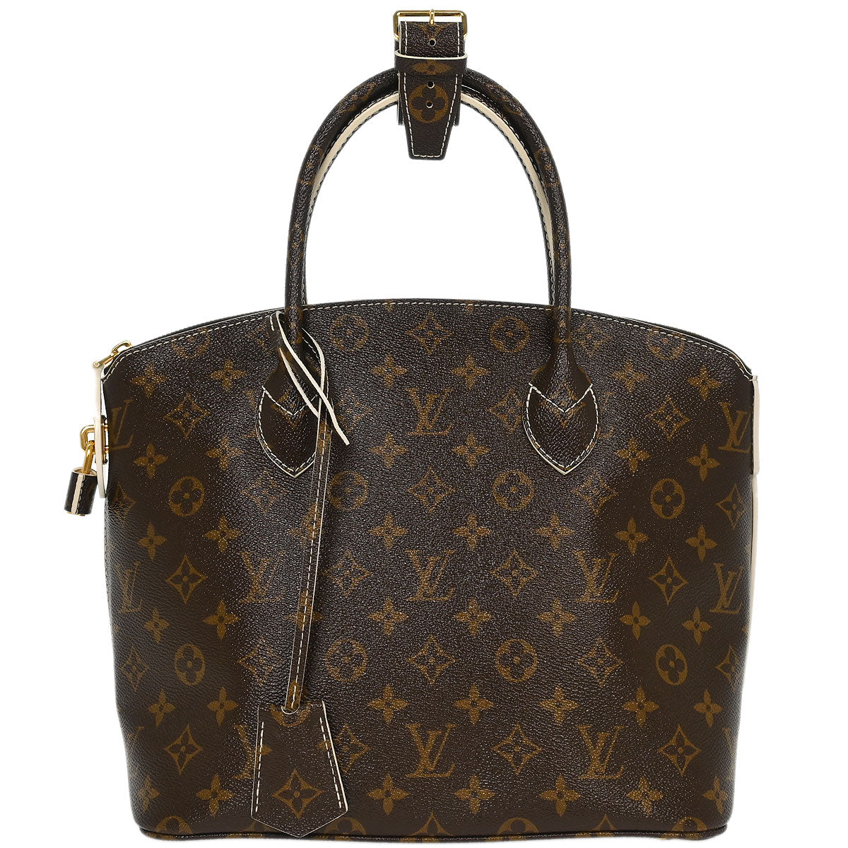 Louis Vuitton Shiny Monogram Lockit PM Handbag M40597