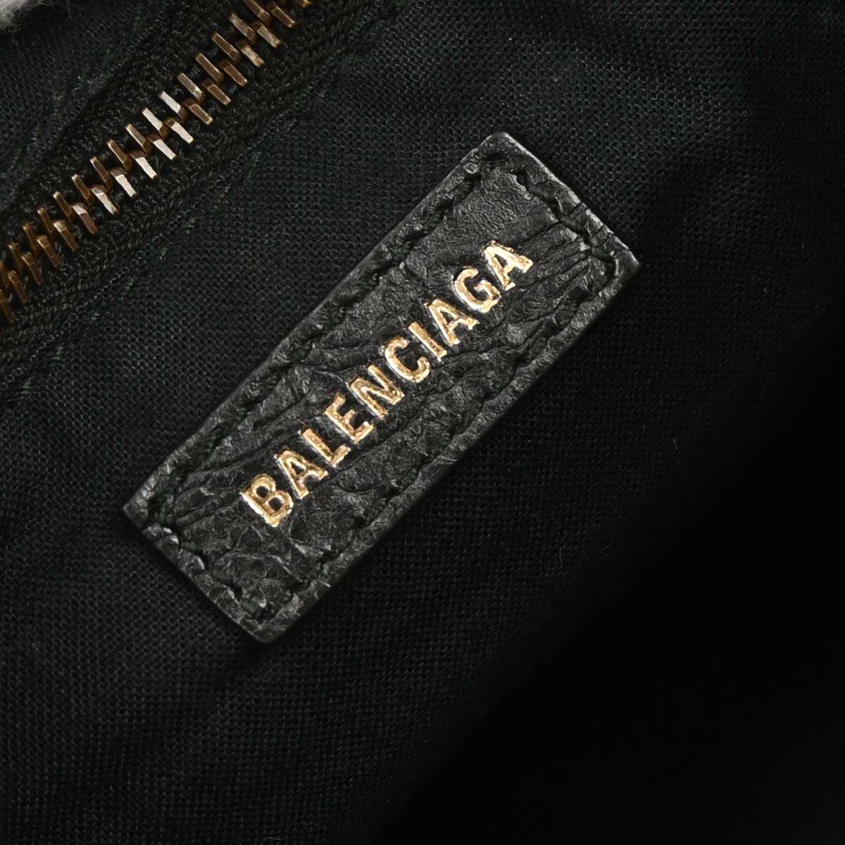 Balenciaga Black City Small Graffiti Handbag