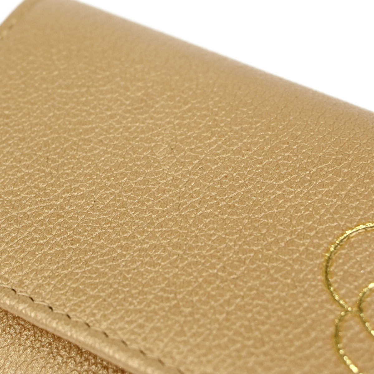 Chanel Beige Calfskin Six Hook Key Case Small Good