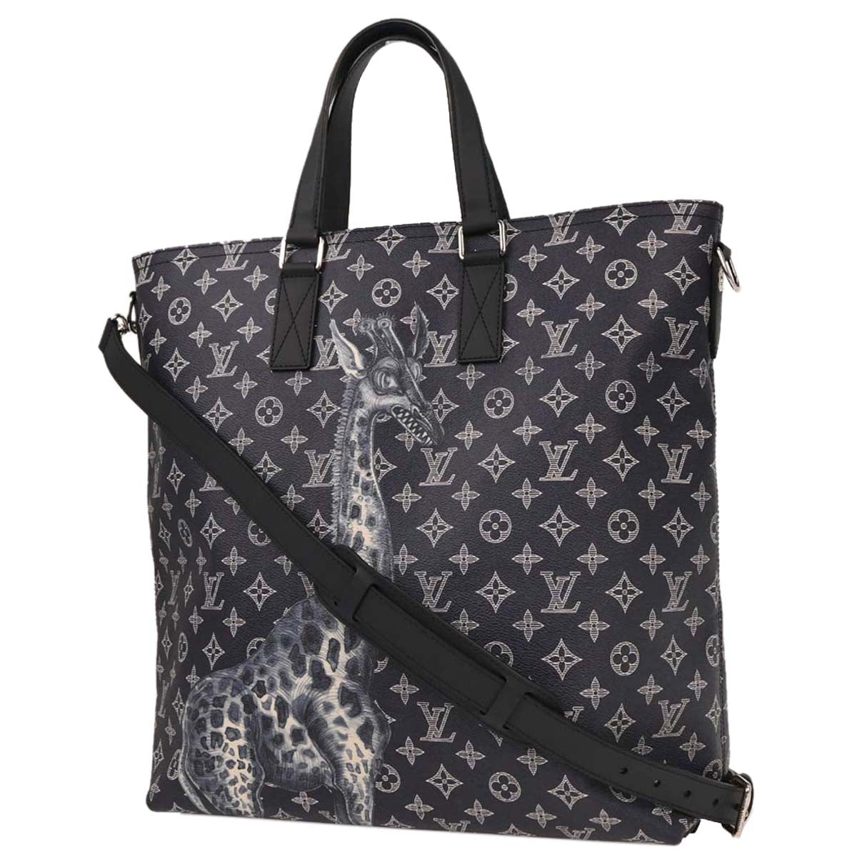 Louis Vuitton Monogram Savannah Chapman MM Tote Handbag M54127