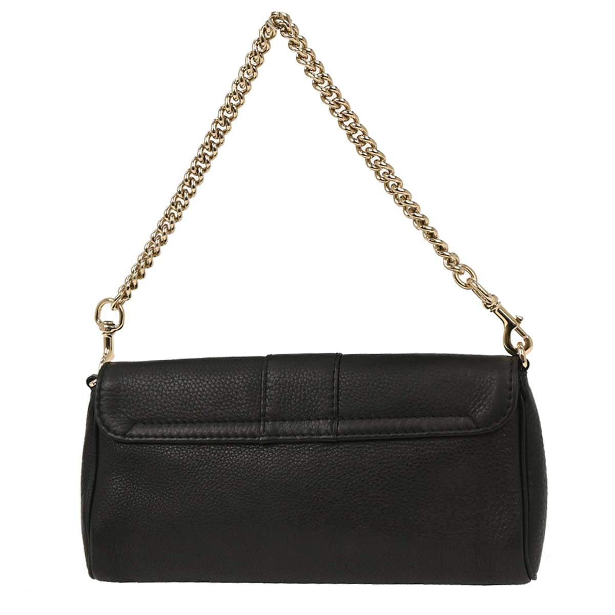 Gucci Black Leather Greenwich Clutch Handbag