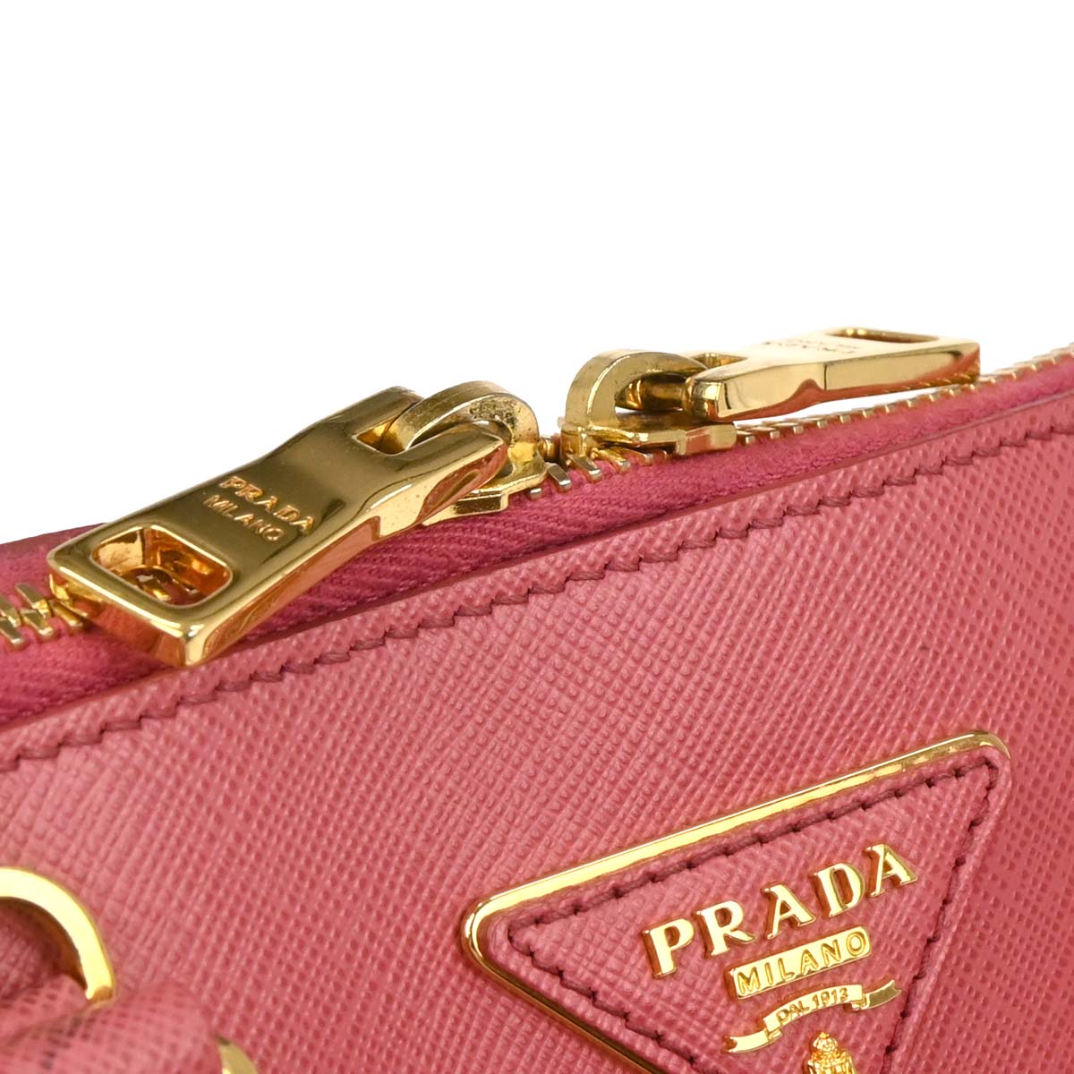 Prada Pink Leather Promenade 2way Shoulder Handbag