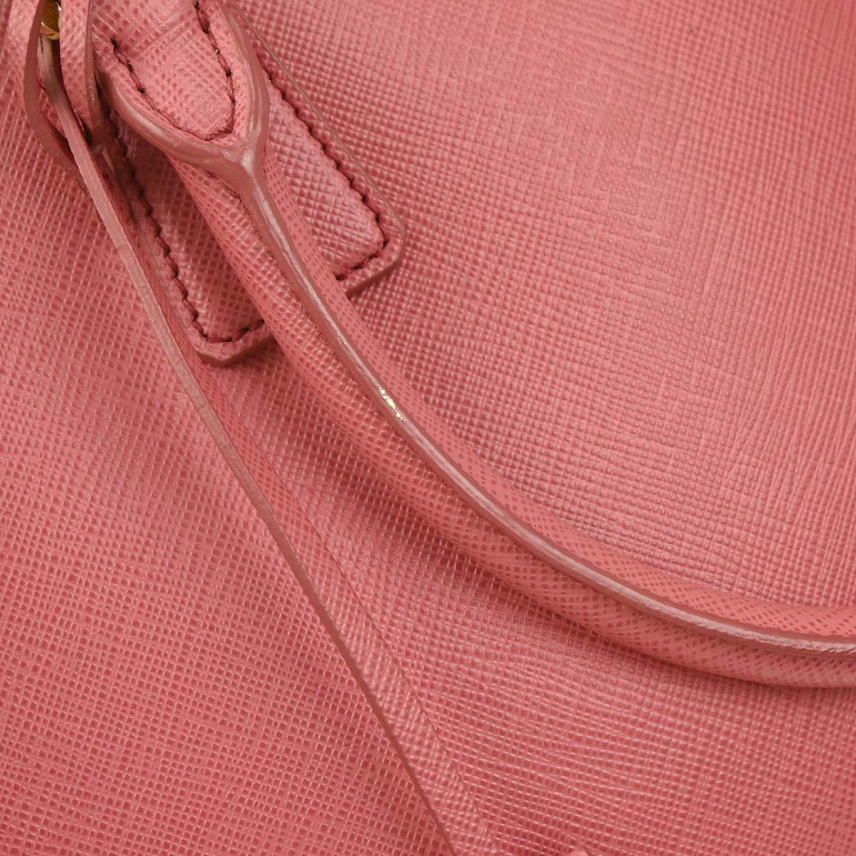 Prada Pink Leather Promenade 2way Shoulder Handbag