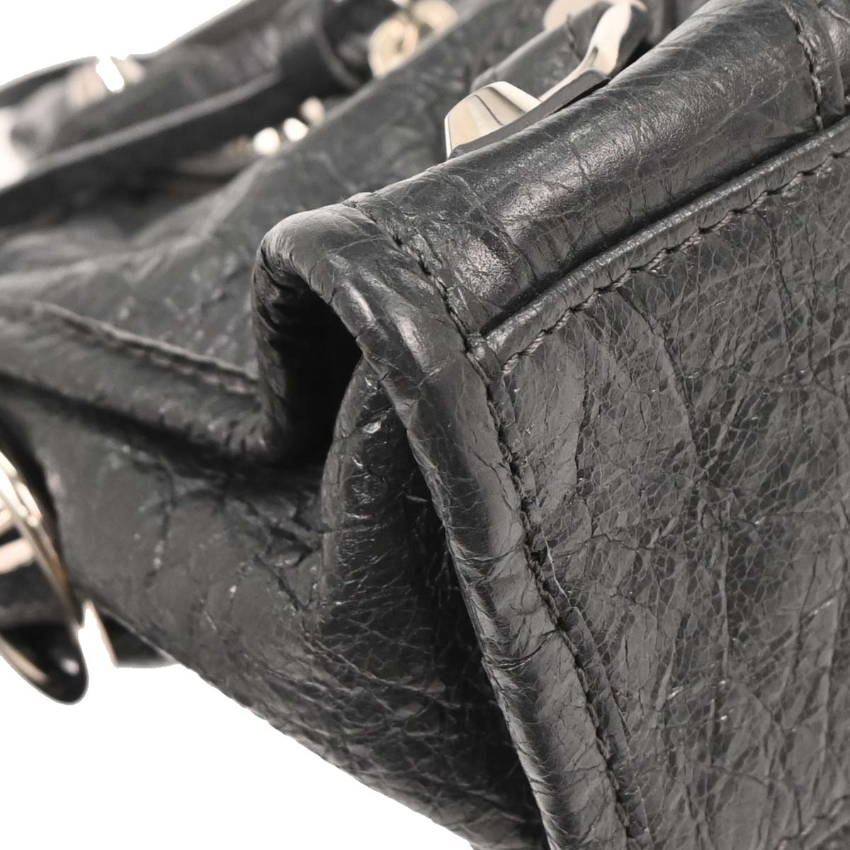 Balenciaga Gray Classic Mini City 2way Shoulder Handbag