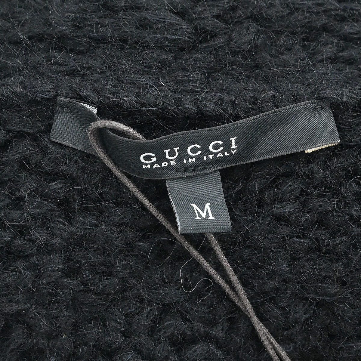 Gucci 2012 Fringe Cardigan Black #M