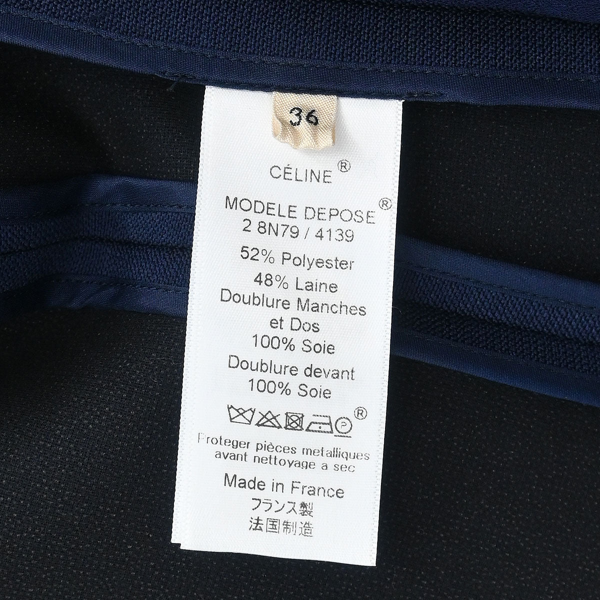 Celine Coat Navy #36