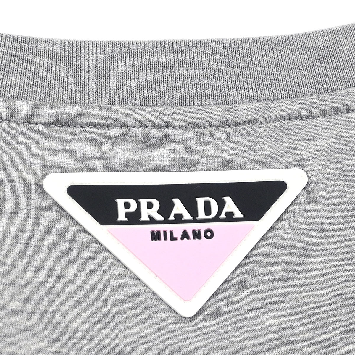 Prada 2017 T-shirt Top Gray #L