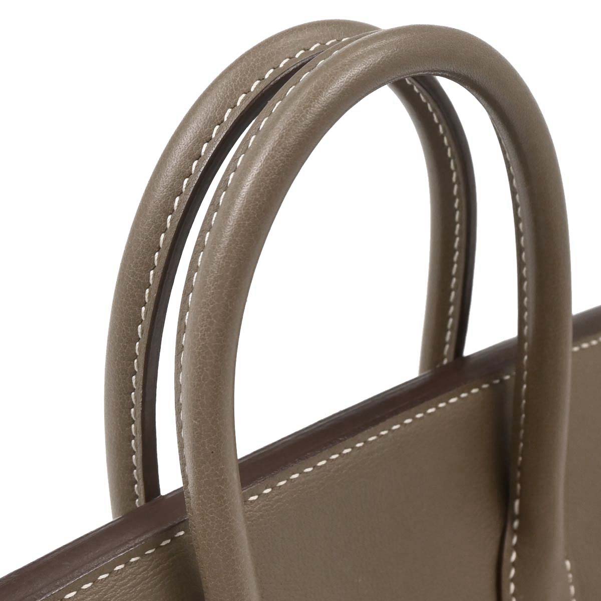 Hermes Etoupe Swift Birkin 25 Handbag