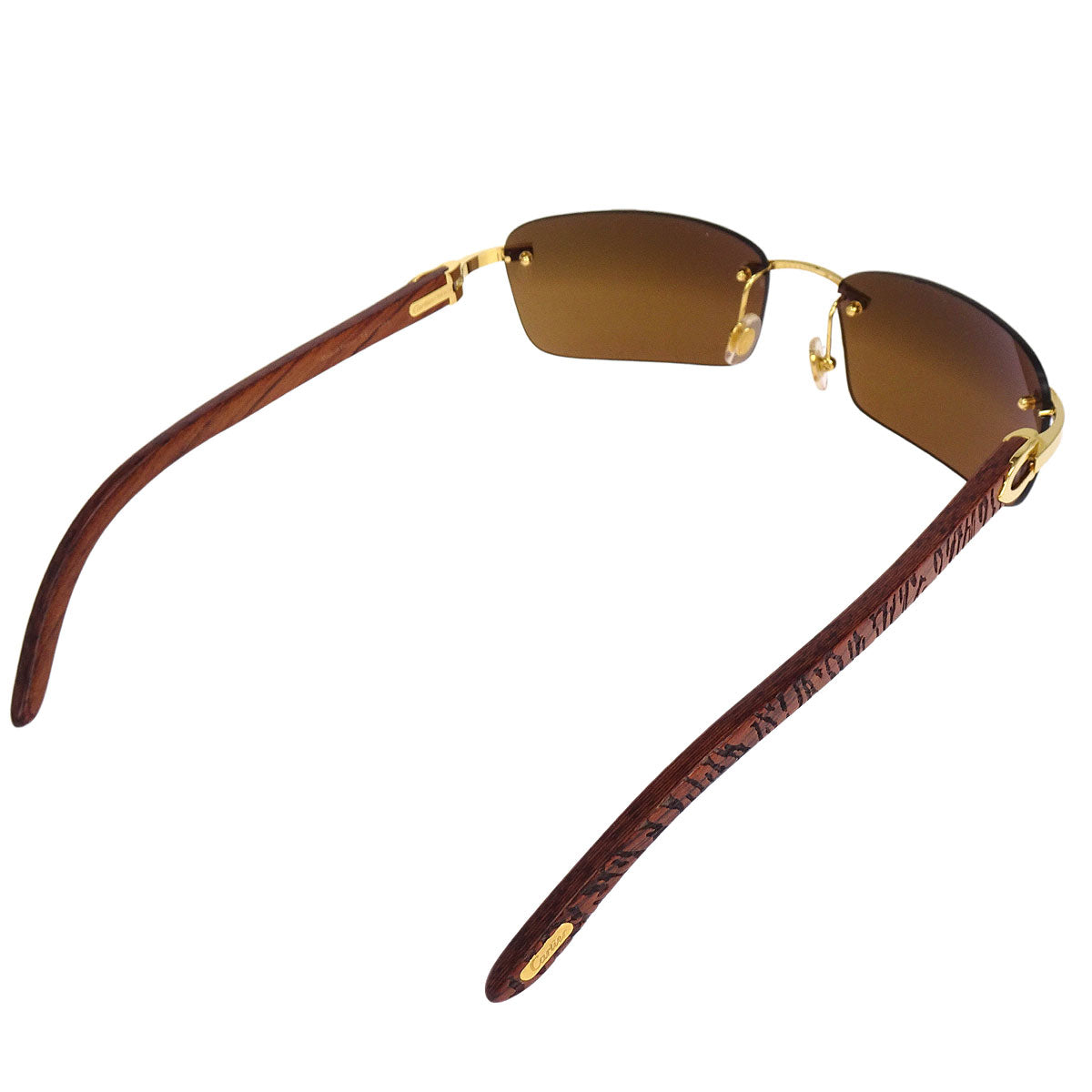 Cartier Sunglasses Eyewear Brown