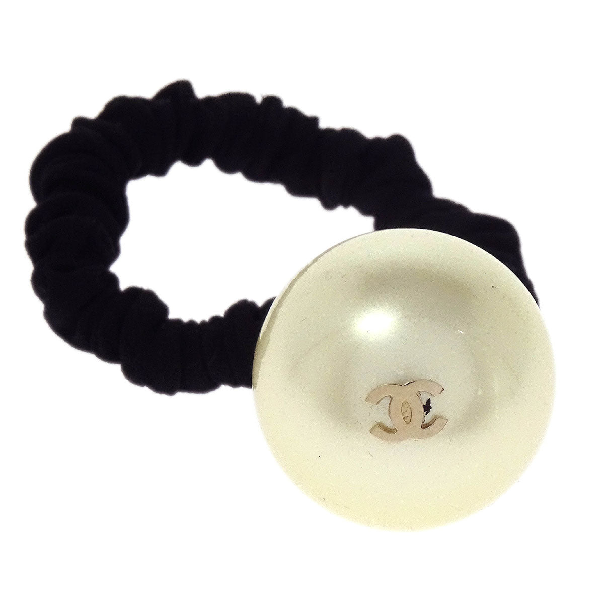 Chanel Hair Band Hair Accessories White F17V