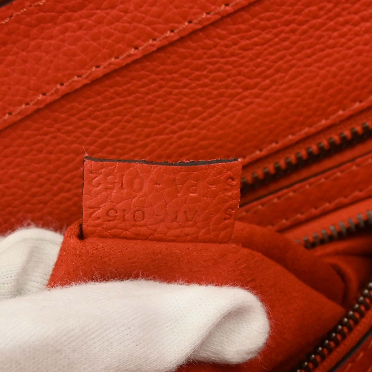 Celine Vermilion Red Micro Luggage Handbag