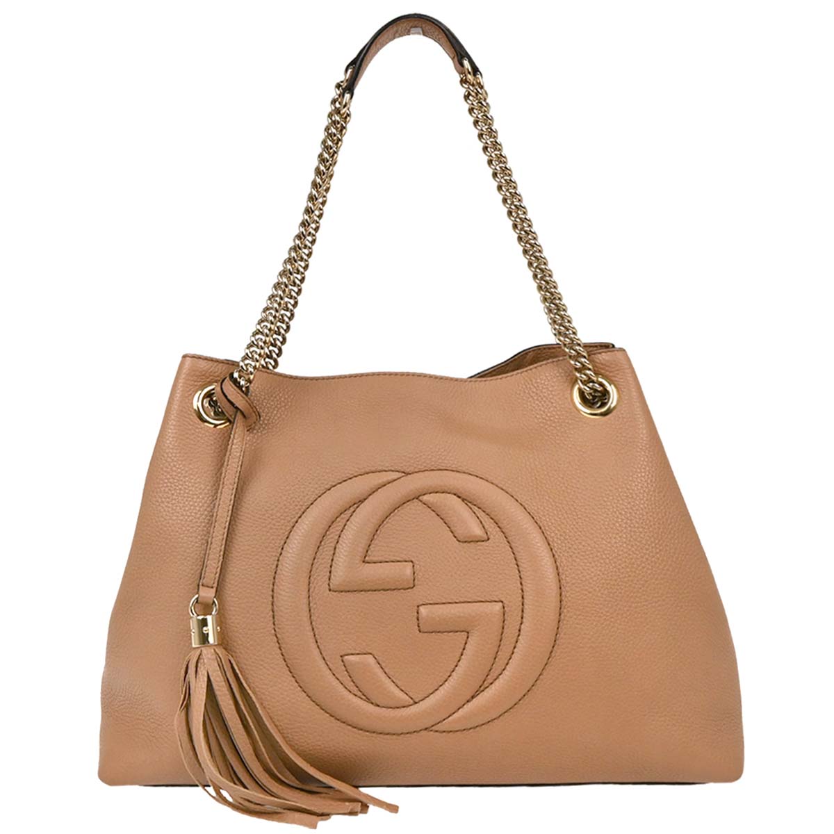 Gucci Beige Soho Tote Handbag