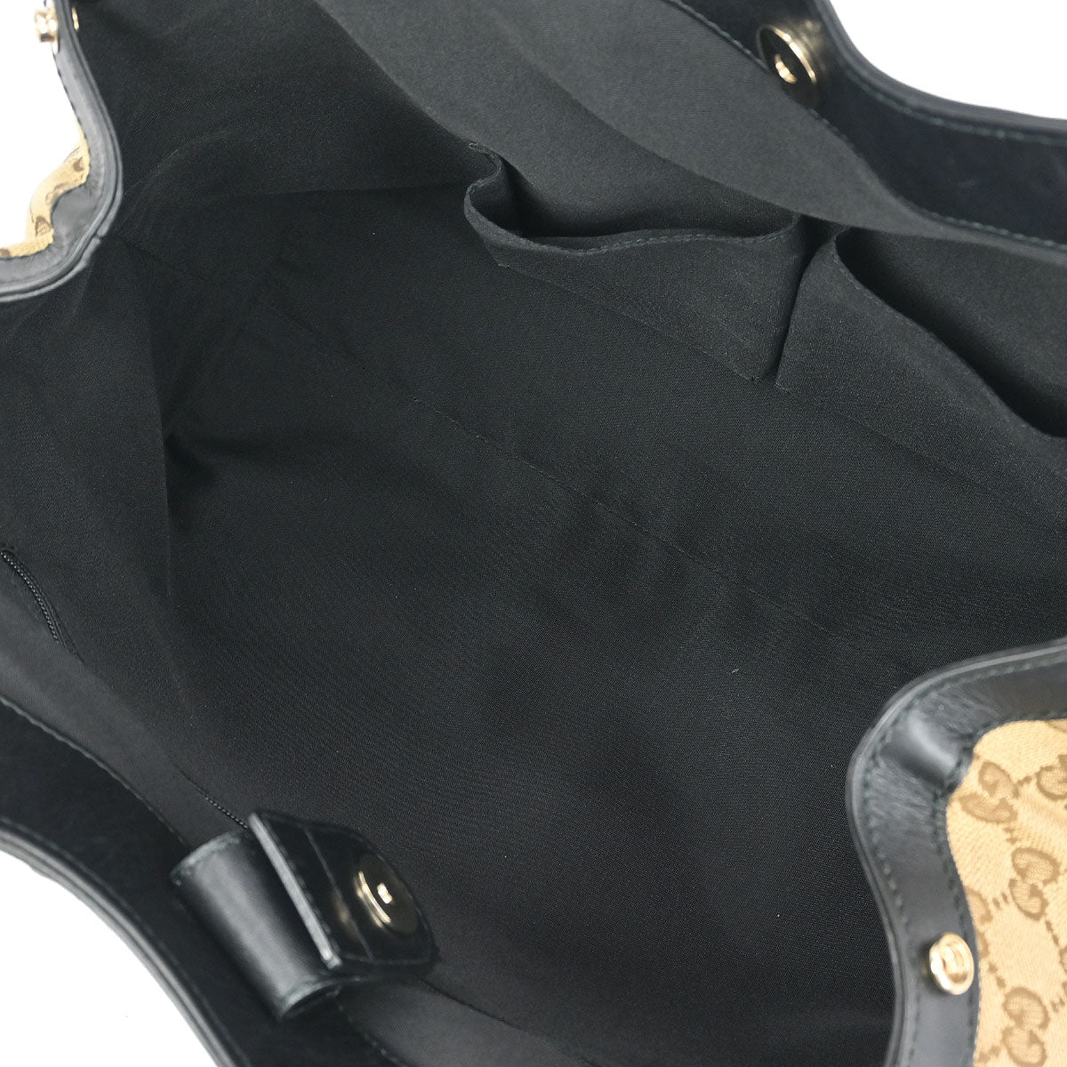 Gucci Beige Canvas GG Tote Handbag