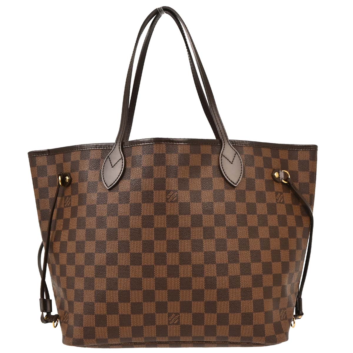 Louis Vuitton Damier Neverfull MM Shoulder Tote Bag N51105