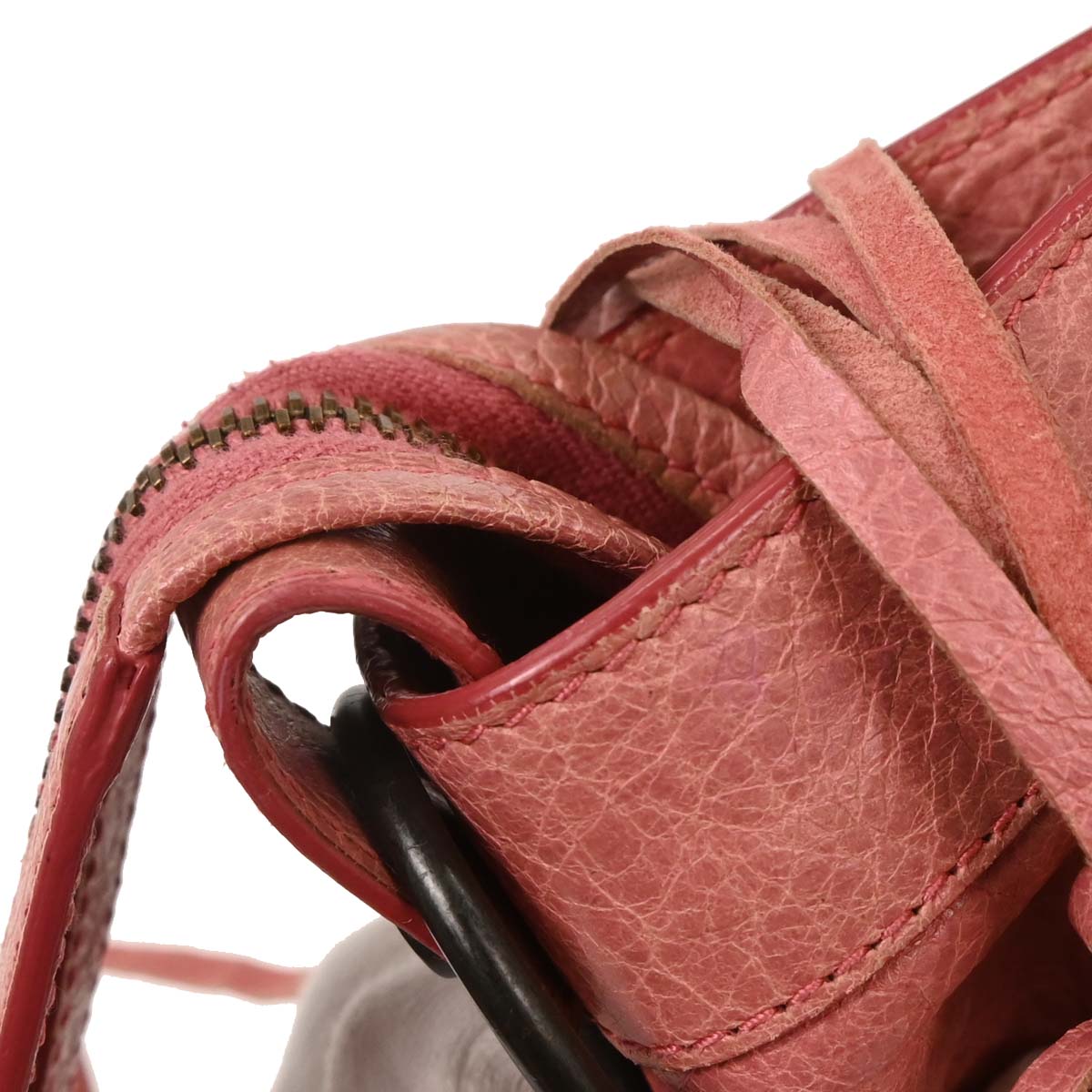 Balenciaga Pink Leather The Town 2way Shoulder Handbag