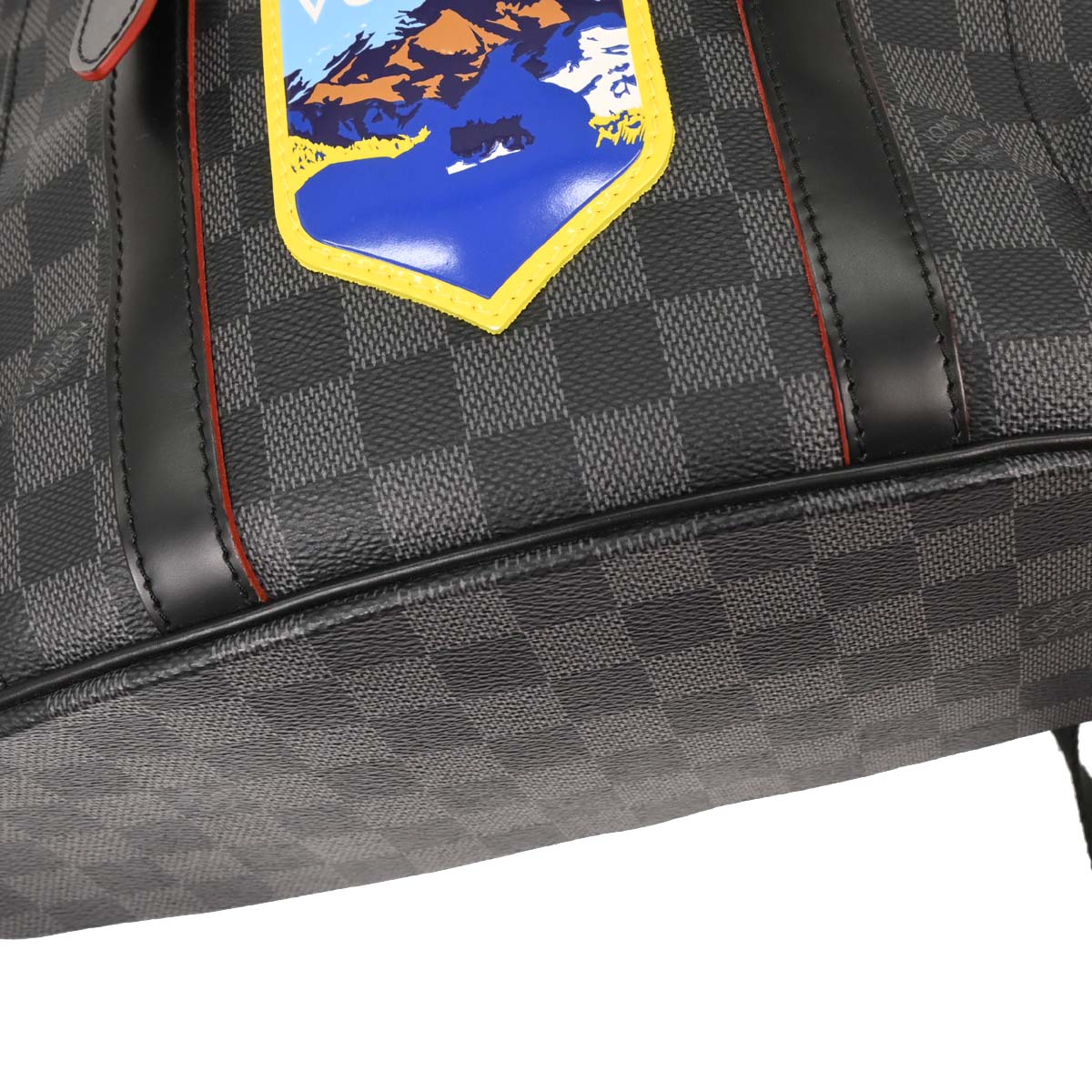 Louis Vuitton Graphite LV Alps Christopher PM Backpack N44054