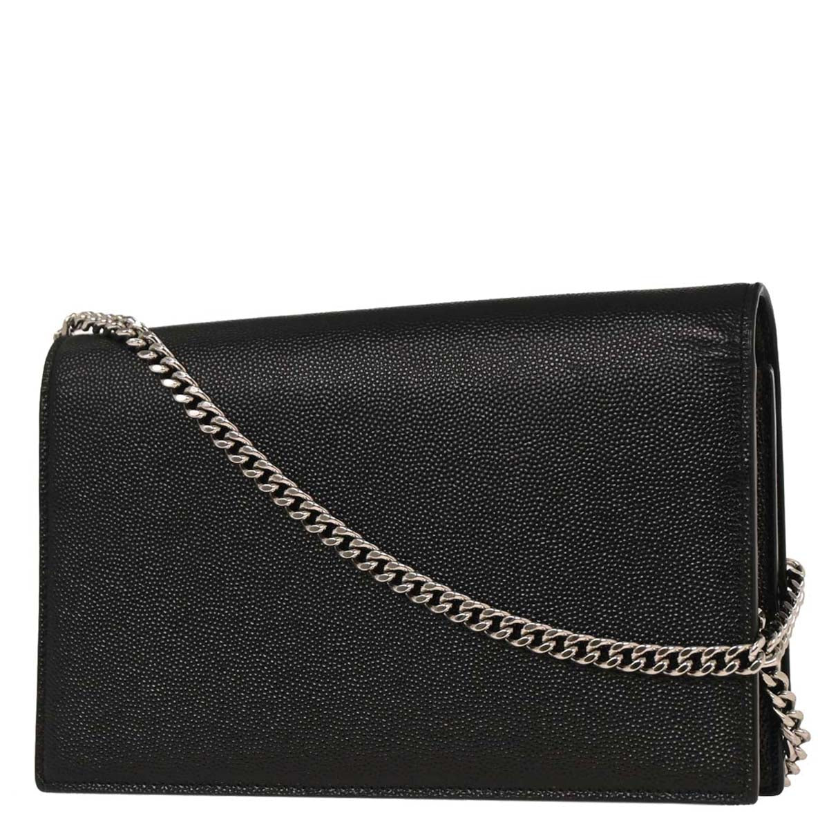Saint Laurent Black Kate WOC Wallet on Chain Shoulder Bag