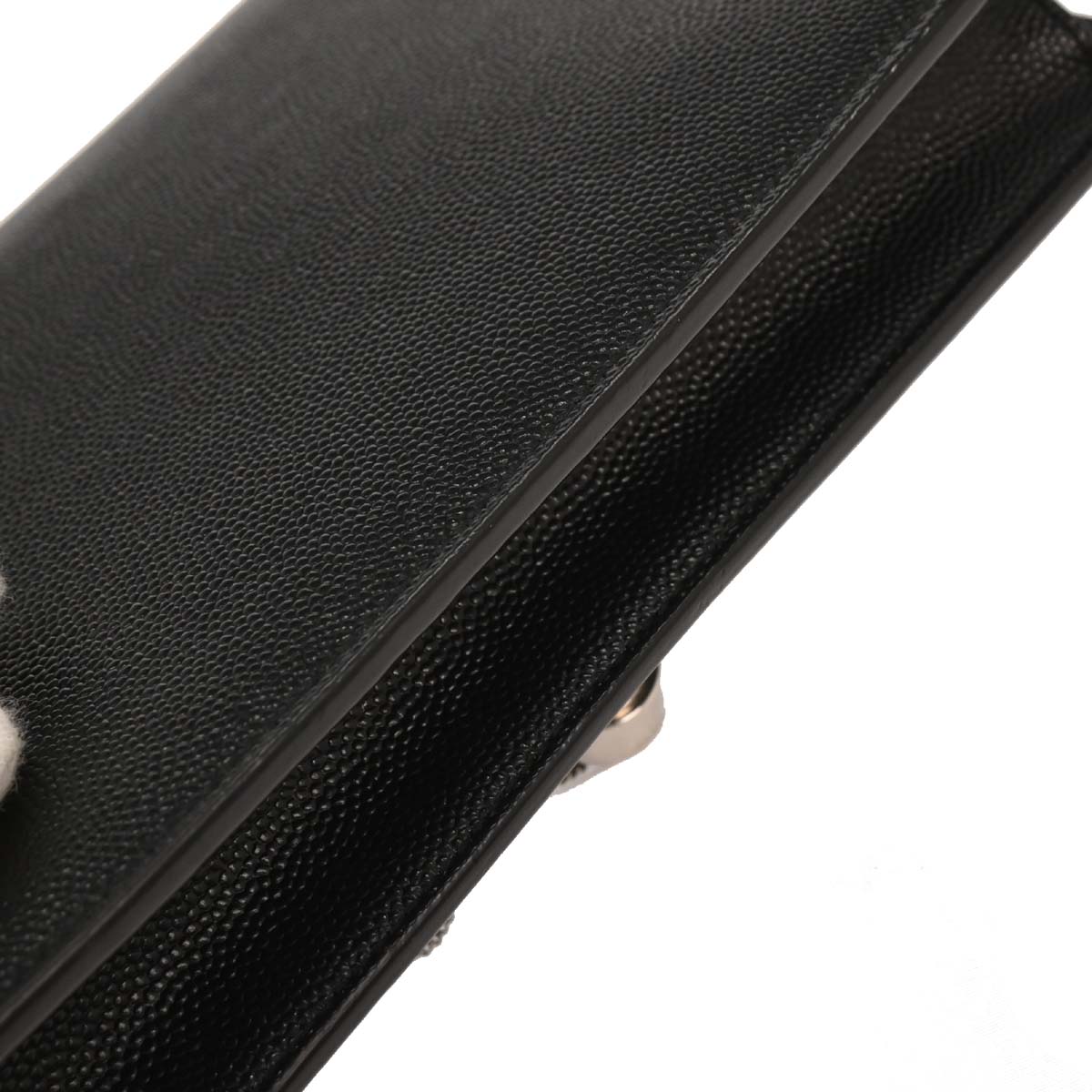 Saint Laurent Black Kate WOC Wallet on Chain Shoulder Bag