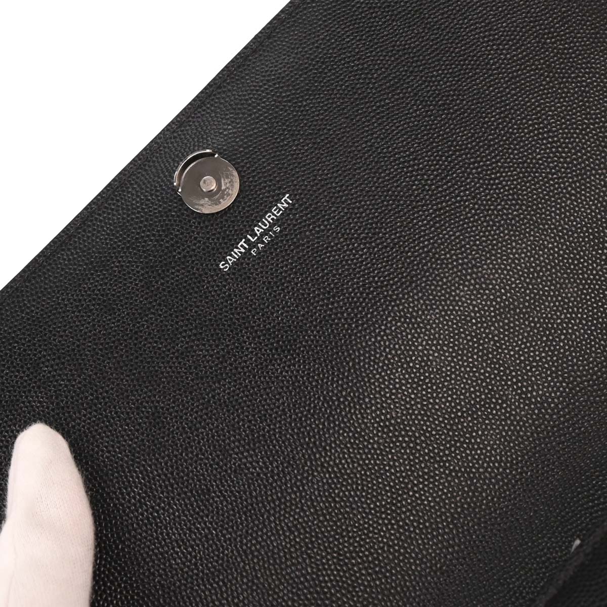 Saint Laurent Black Leather Kate Shoulder Bag