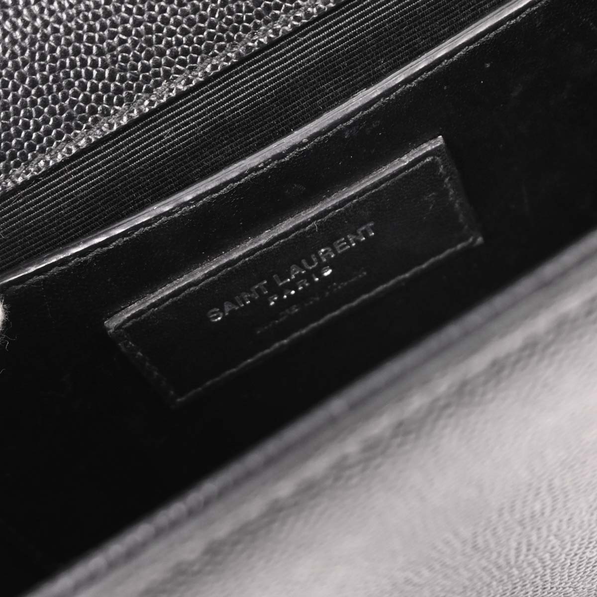 Saint Laurent Black Leather Kate Shoulder Bag