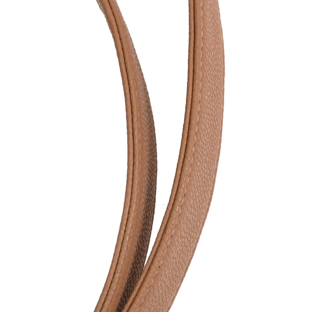 Chanel Pink Beige Caviar Grand Shopping Tote GST Chain Handbag