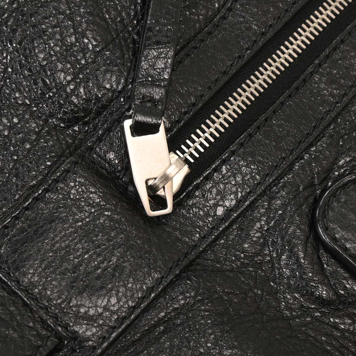 Balenciaga Black Hexagon Handbag