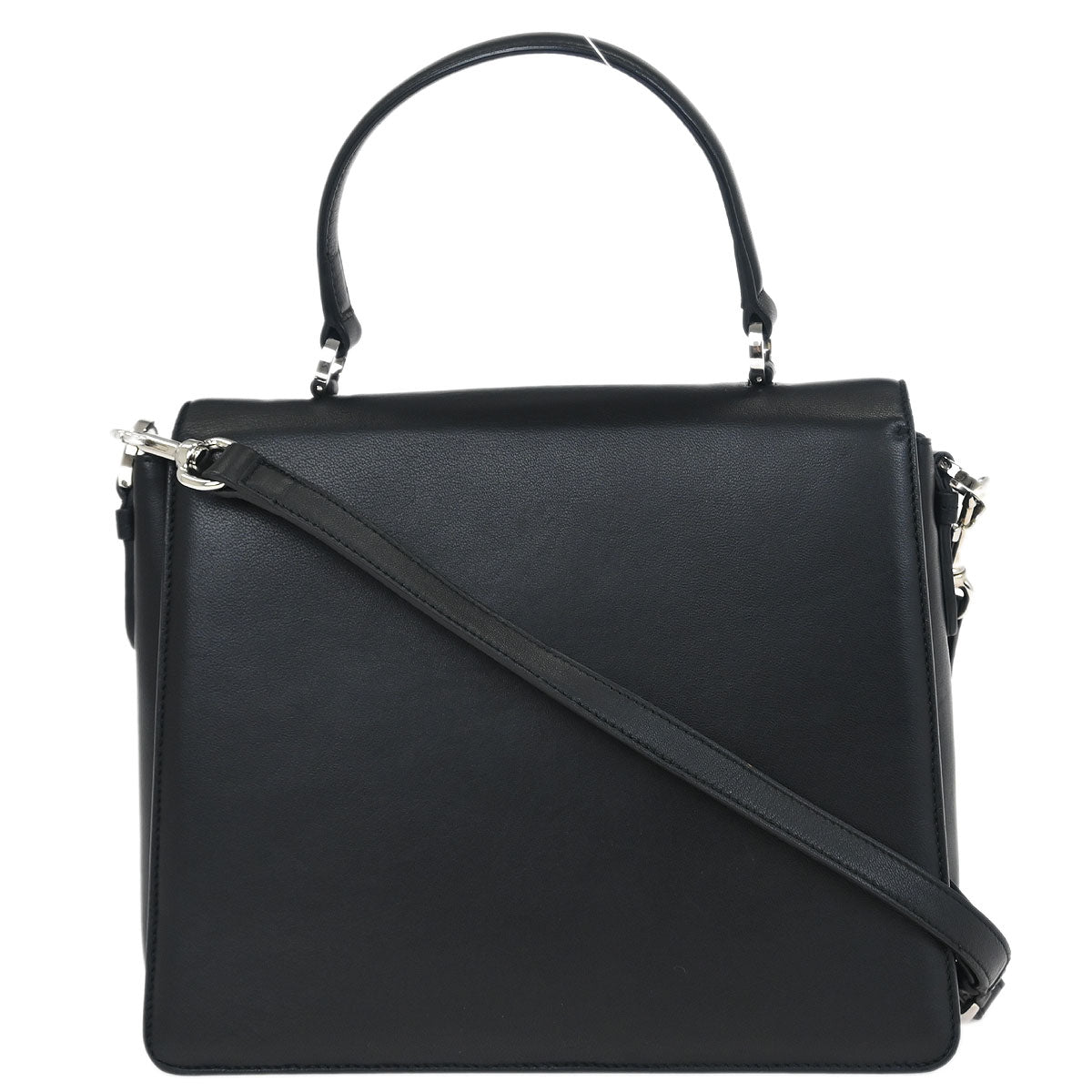 Salvatore Ferragamo Black Vara 2way Shoulder Handbag